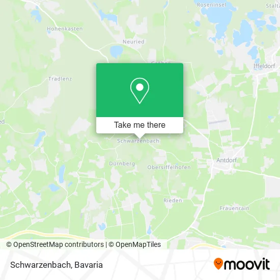 Карта Schwarzenbach