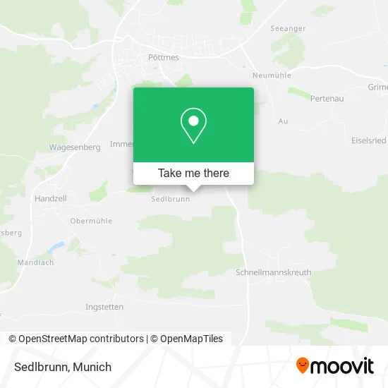 Карта Sedlbrunn