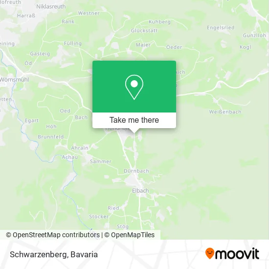 Карта Schwarzenberg
