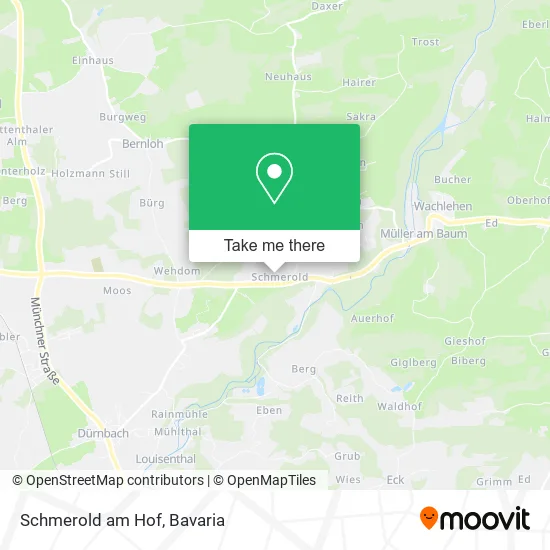 Карта Schmerold am Hof