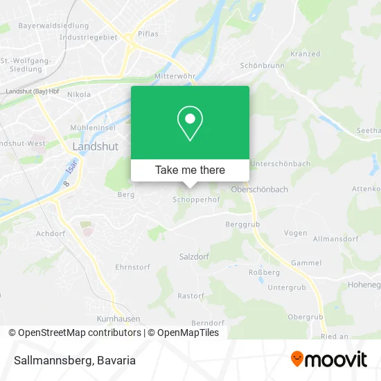 Карта Sallmannsberg