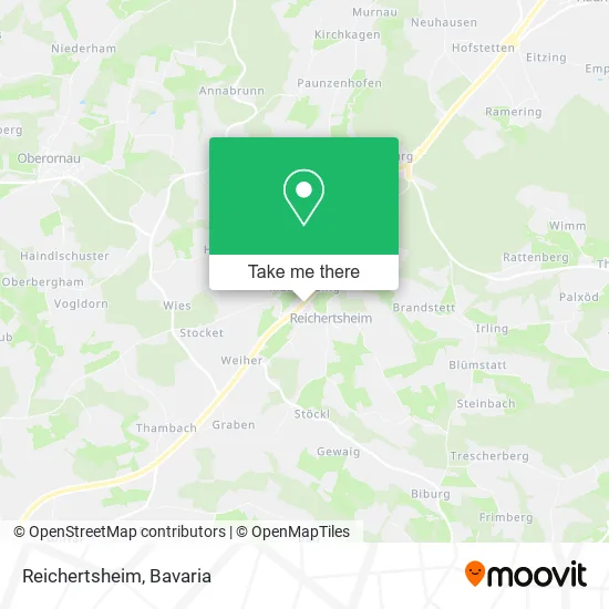Карта Reichertsheim