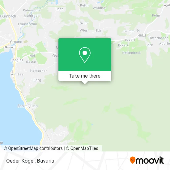 Карта Oeder Kogel