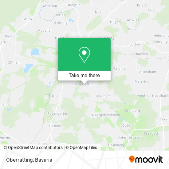 Карта Oberratting