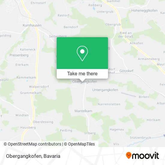 Карта Obergangkofen