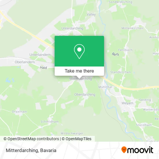 Карта Mitterdarching