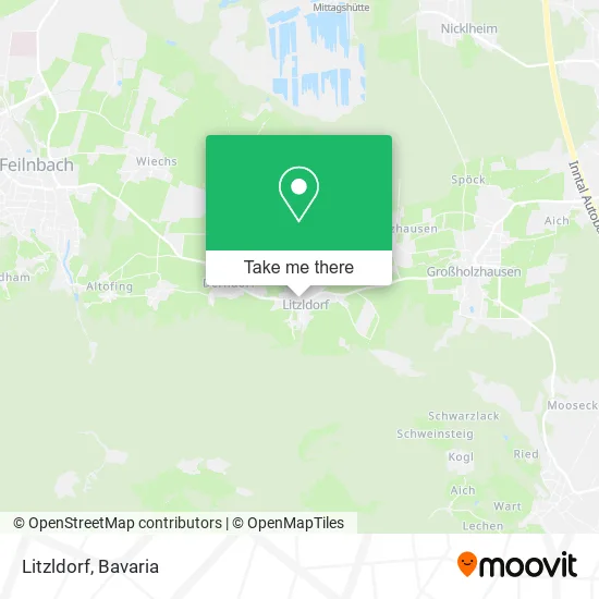 Карта Litzldorf