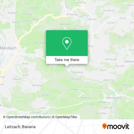 Карта Leitzach