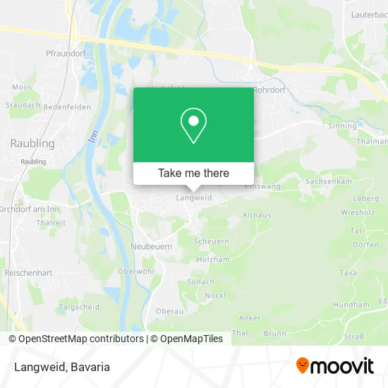 Карта Langweid