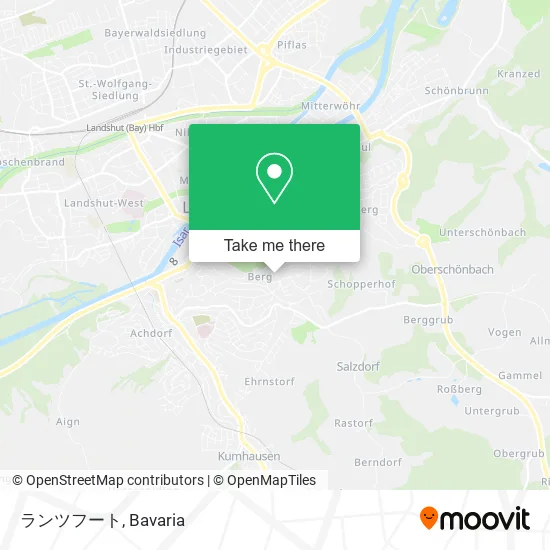 Карта ランツフート