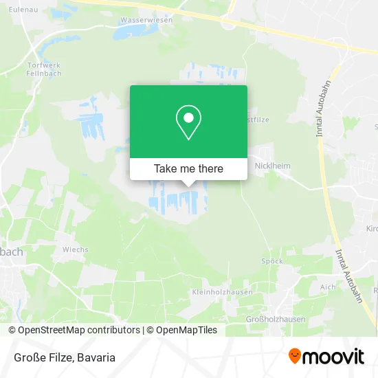 Карта Große Filze