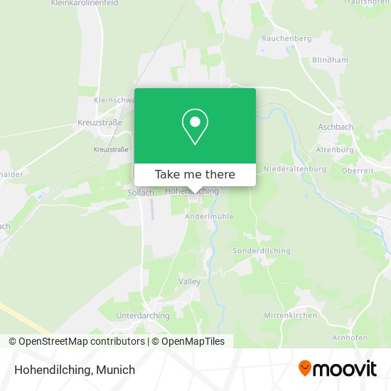 Карта Hohendilching