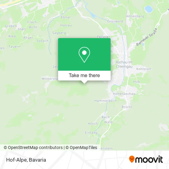 Карта Hof-Alpe