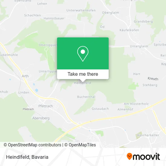 Карта Heindlfeld