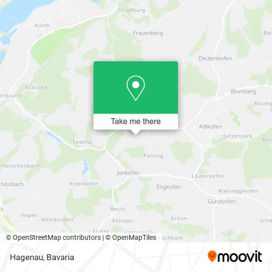 Карта Hagenau