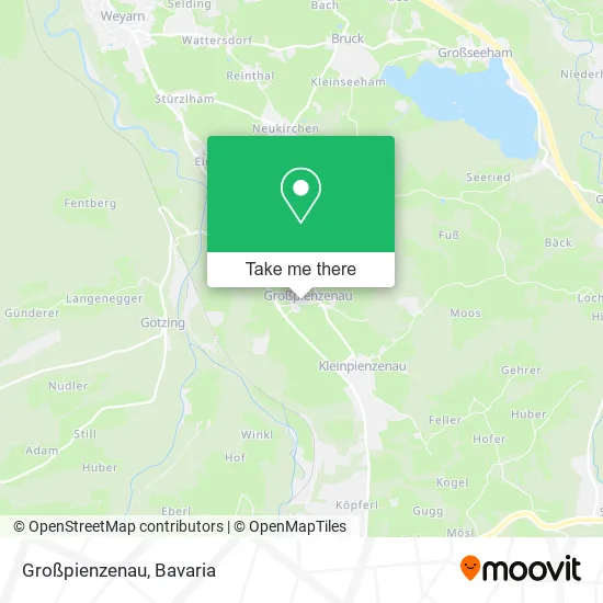 Карта Großpienzenau