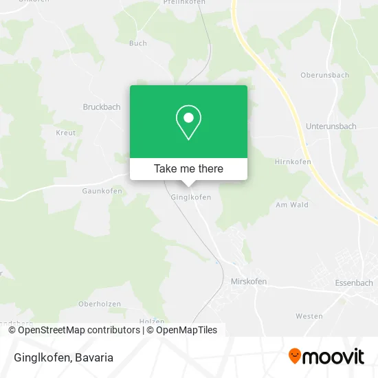 Карта Ginglkofen