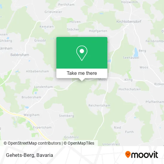 Карта Gehets-Berg