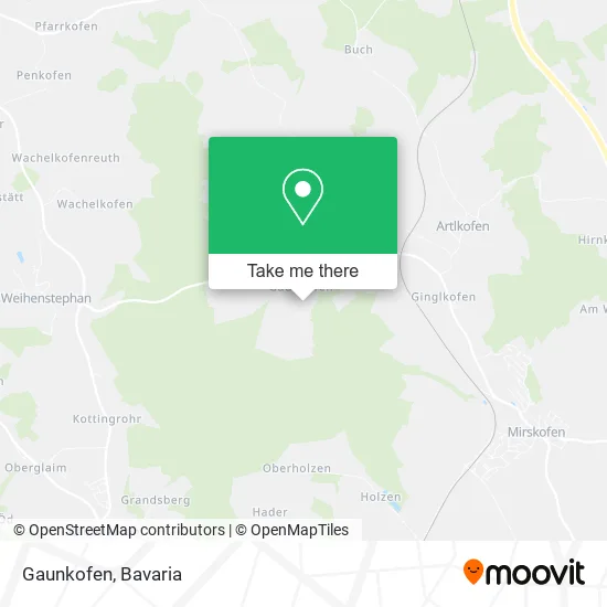 Карта Gaunkofen
