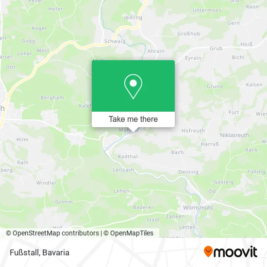 Карта Fußstall