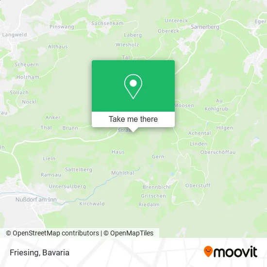 Карта Friesing