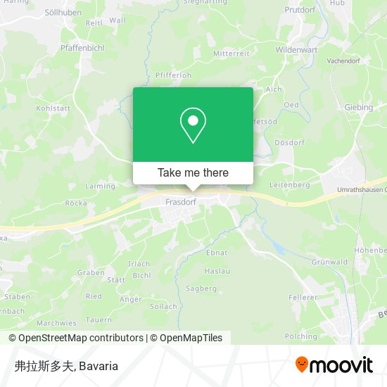 Карта 弗拉斯多夫