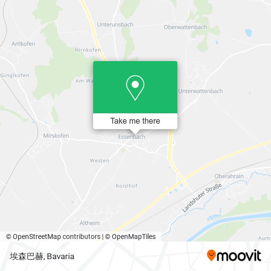 埃森巴赫 map