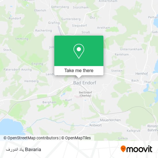 باد اندورف map