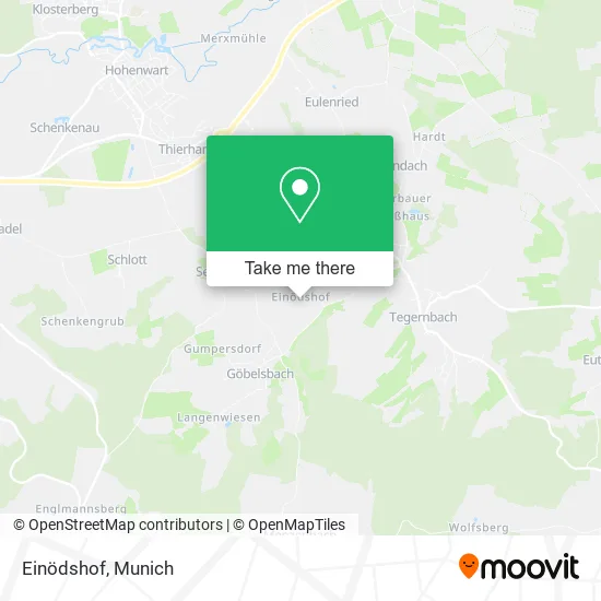Карта Einödshof