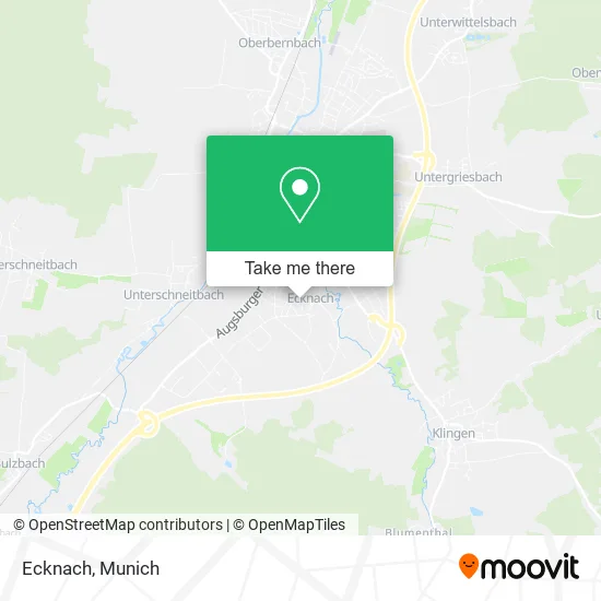 Карта Ecknach