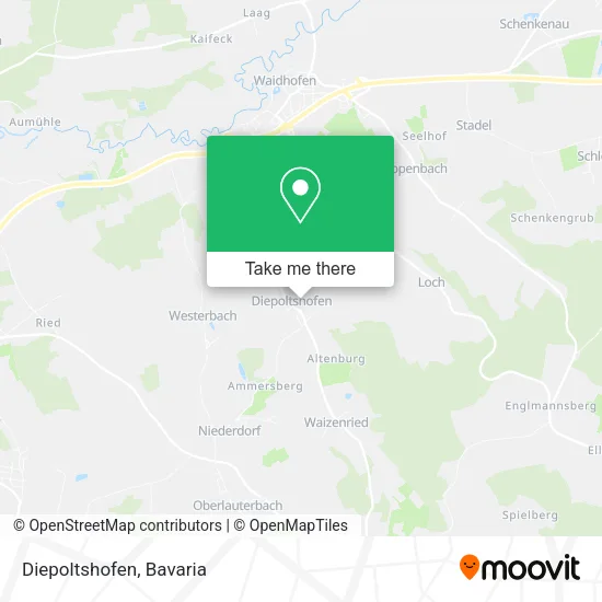 Карта Diepoltshofen