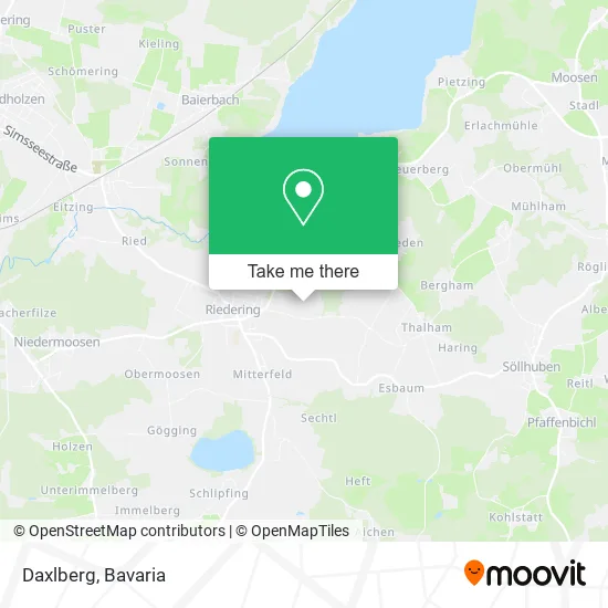Карта Daxlberg