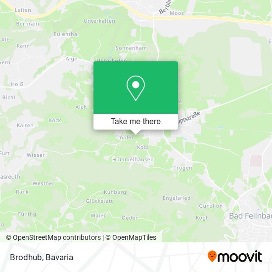 Brodhub map