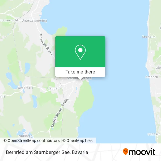 Карта Bernried am Starnberger See