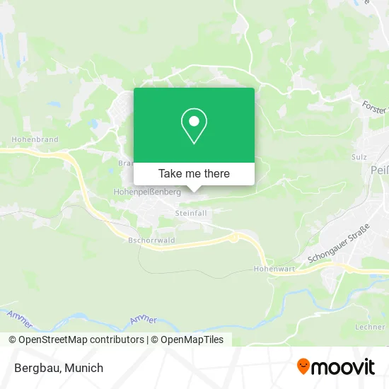 Карта Bergbau