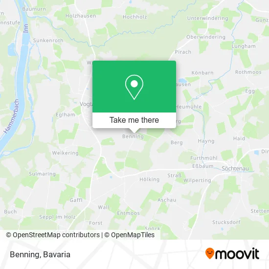 Карта Benning