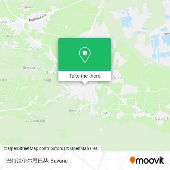 Карта 巴特法伊尔恩巴赫