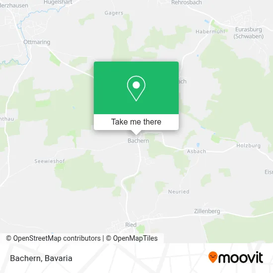 Bachern map