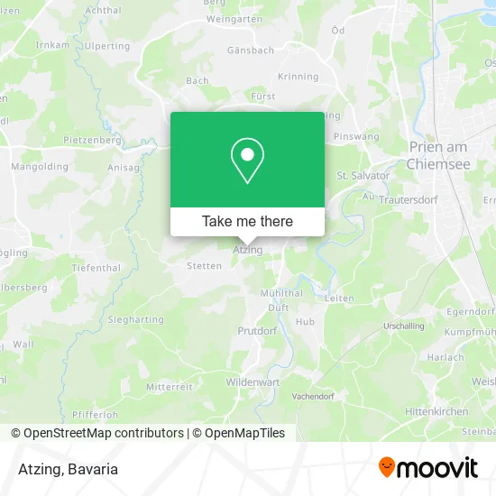 Карта Atzing