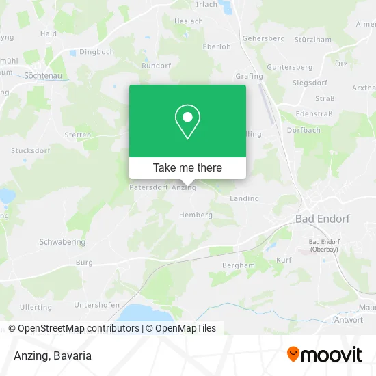 Anzing map