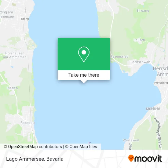 Карта Lago Ammersee