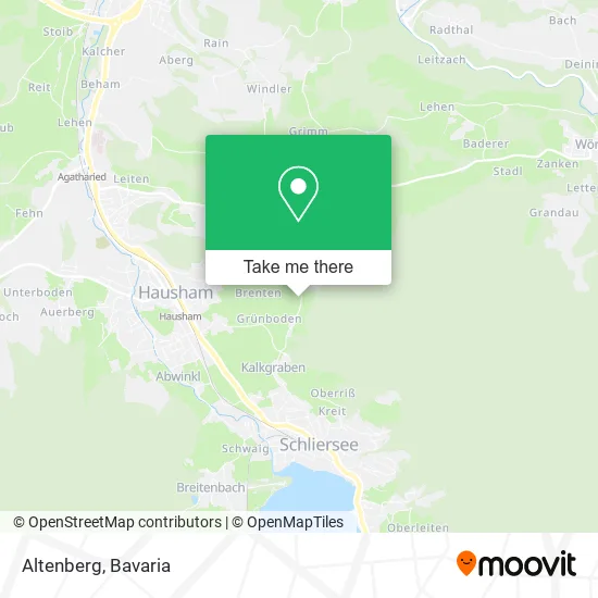 Карта Altenberg