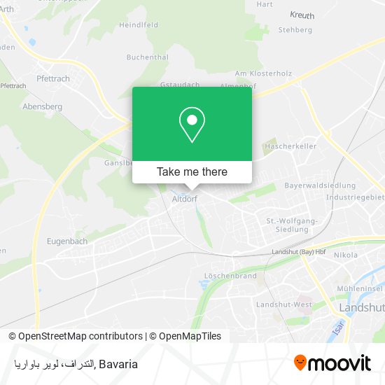 التدراف، لویر باواریا map