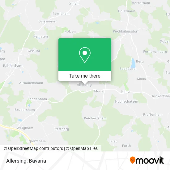 Карта Allersing