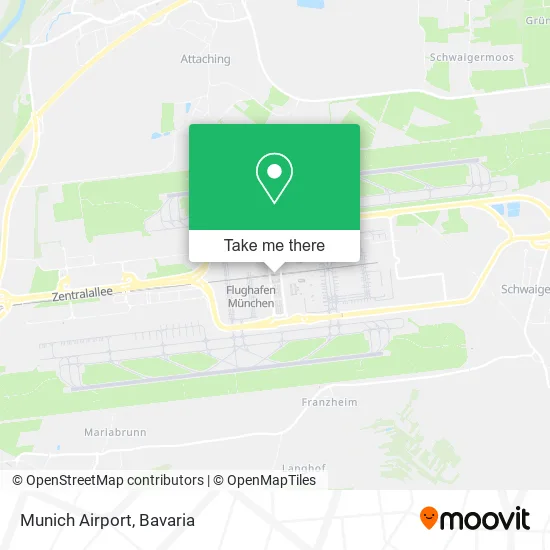 Карта Munich Airport