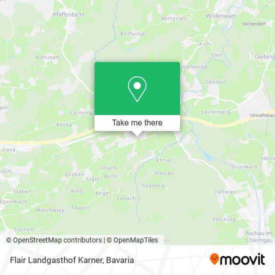 Flair Landgasthof Karner map