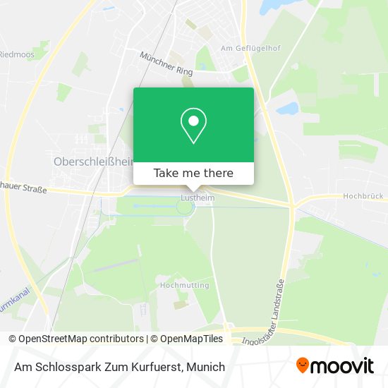 Am Schlosspark Zum Kurfuerst map