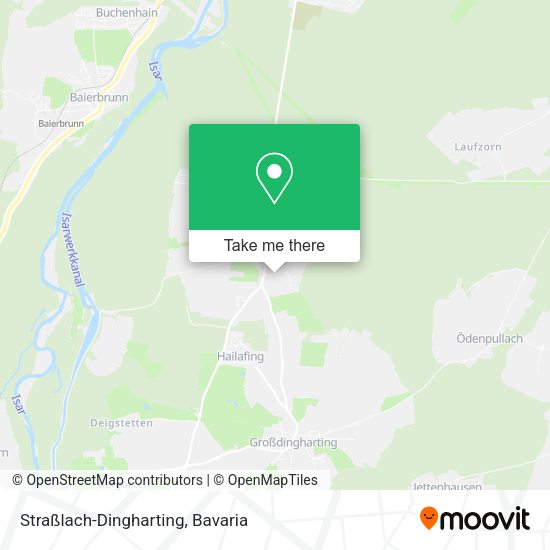 Карта Straßlach-Dingharting