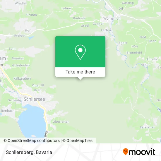 Карта Schliersberg