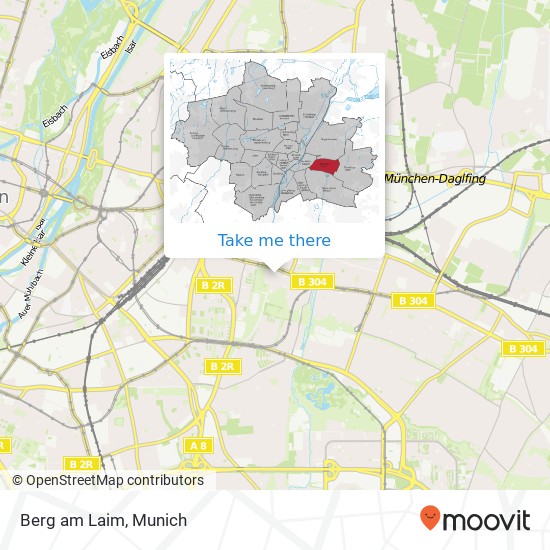 Berg am Laim map